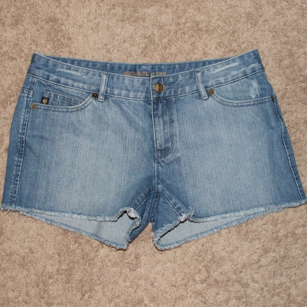 Michael Kors Cutoff Jean Shorts